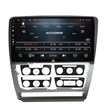 Navigatie Skoda Octavia 2, Android, E-Octacore / 2GB RAM + 32GB ROM, 10.1 Inch - AD-BGE10002+AD-BGRKIT048