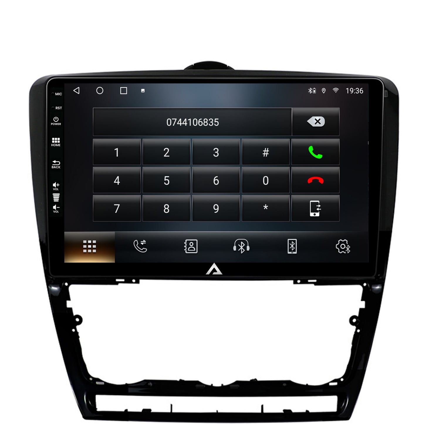 Navigatie Skoda Octavia 2, Android, A-Octacore / 4GB RAM + 64GB ROM, 10.1 Inch - AD-BGA10004+AD-BGRKIT048v2
