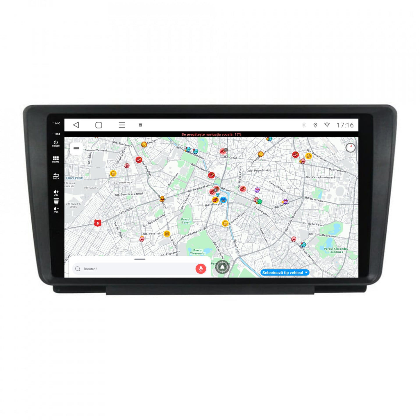 Navigatie Skoda Octavia 2, Android, E-Octacore / 2GB RAM + 32GB ROM, 9 Inch - AD-BGE9002+AD-BGRKIT038