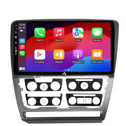 Navigatie Skoda Octavia 2, Android, P-Octacore / 2GB RAM + 32GB ROM, 10.1 Inch - AD-BGP10002+AD-BGRKIT048