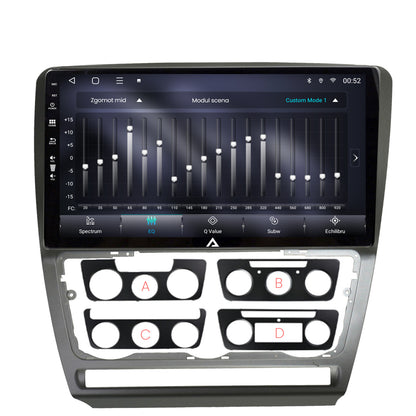 Navigatie Skoda Octavia 2, Android, P-Octacore / 2GB RAM + 32GB ROM, 10.1 Inch - AD-BGP10002+AD-BGRKIT048