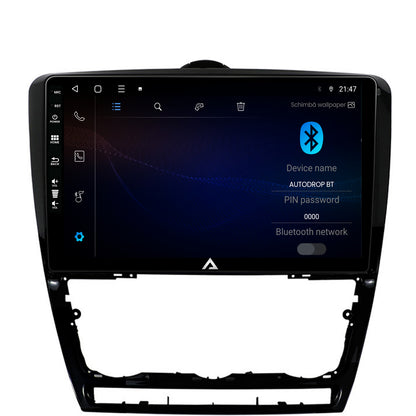 Navigatie Skoda Octavia 2, Android, P-Octacore / 2GB RAM + 32GB ROM, 10.1 Inch - AD-BGP10002+AD-BGRKIT048v2