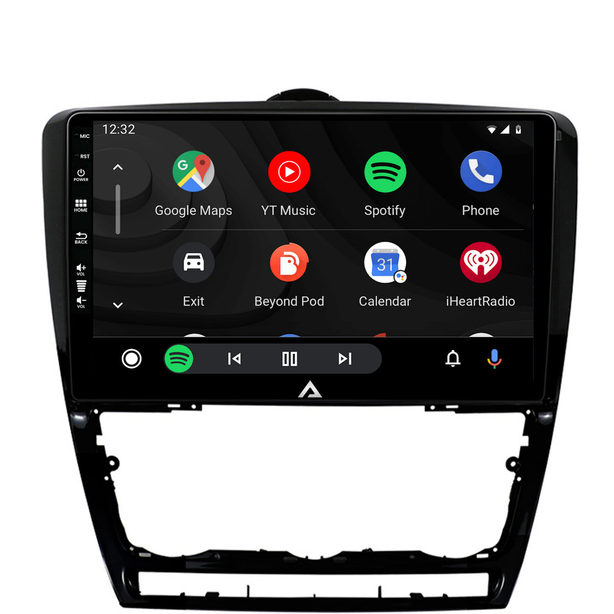 Navigatie Skoda Octavia 2, Android, P-Octacore / 2GB RAM + 32GB ROM, 10.1 Inch - AD-BGP10002+AD-BGRKIT048v2