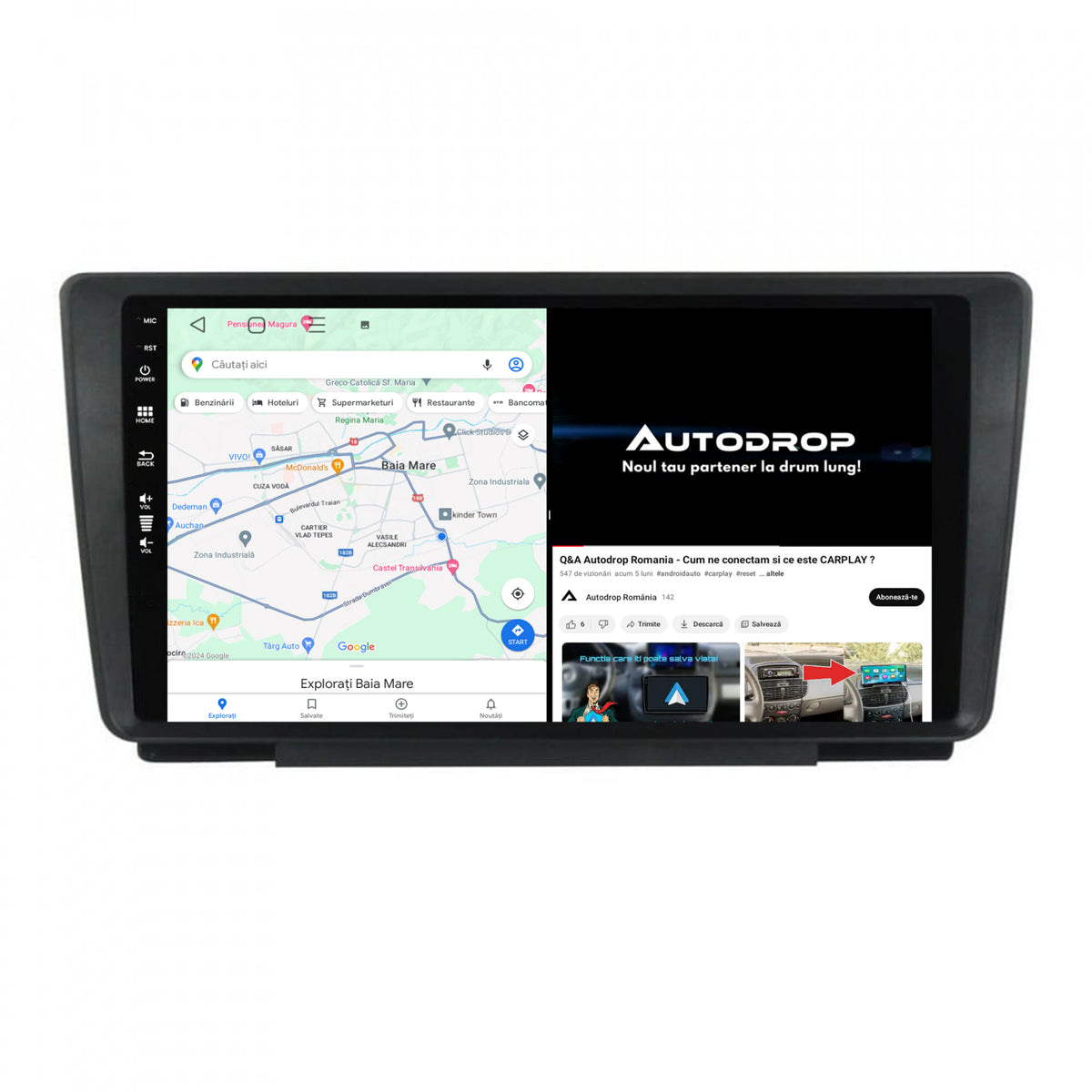 Navigatie Skoda Octavia 2, Android, P-Octacore / 2GB RAM + 32GB ROM, 9 Inch - AD-BGP9002+AD-BGRKIT038