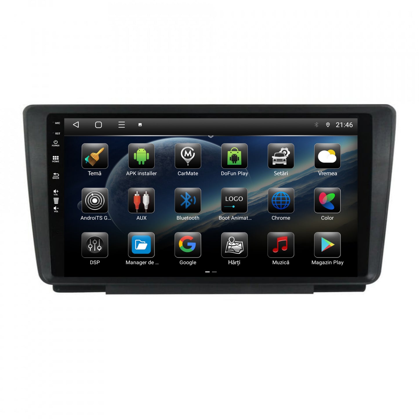 Navigatie Skoda Octavia 2, Android, P-Octacore / 2GB RAM + 32GB ROM, 9 Inch - AD-BGP9002+AD-BGRKIT038