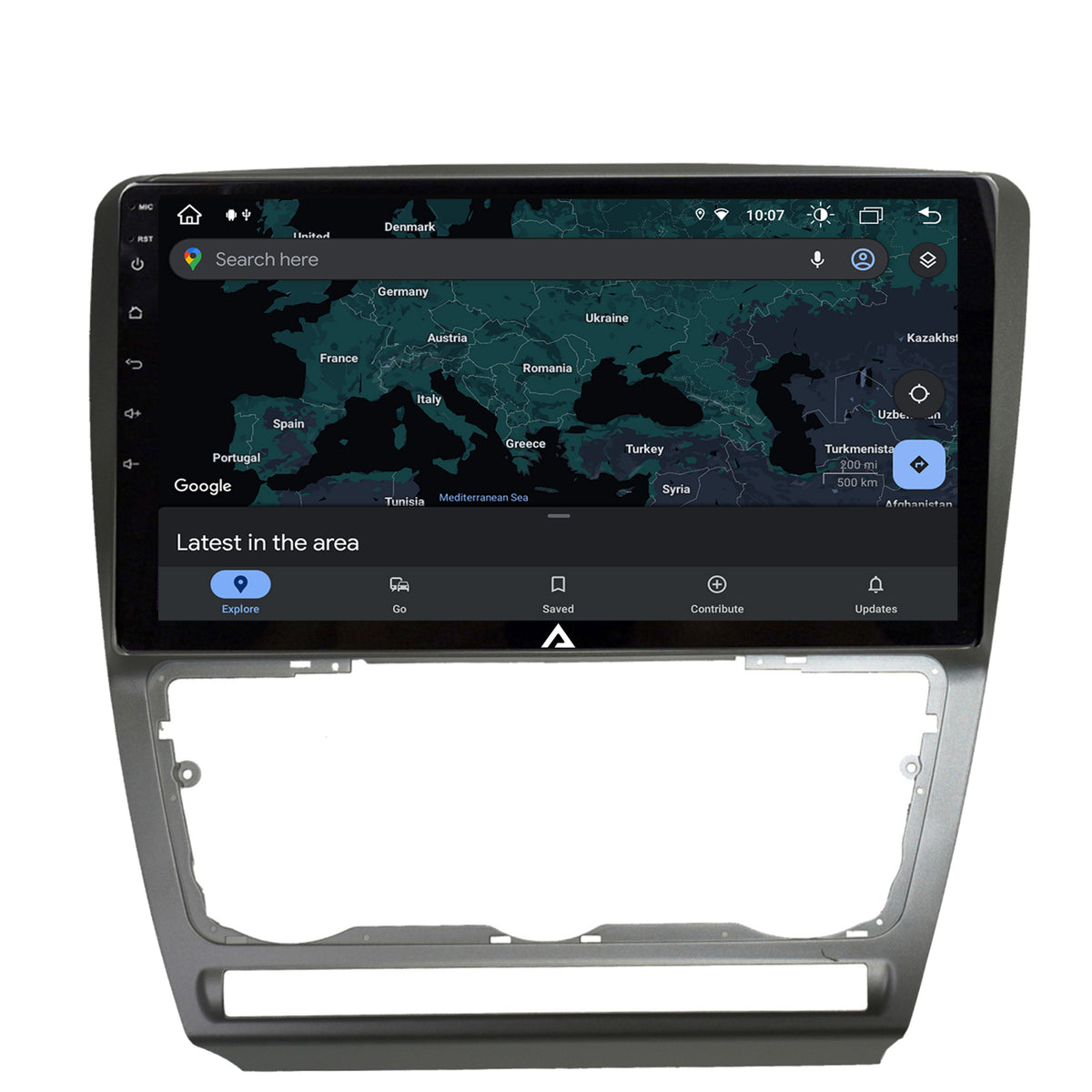 Navigatie Skoda Octavia 2, Android, Z-Octacore / 8GB RAM + 256GB ROM, 10.1 Inch - AD-BGZ10008+AD-BGRKIT048