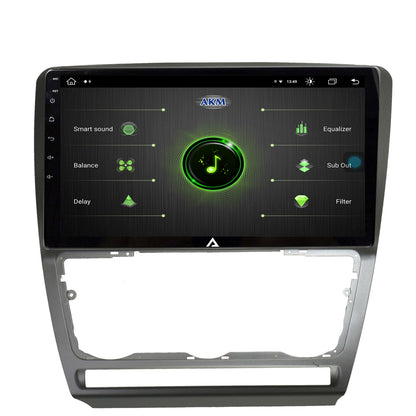 Navigatie Skoda Octavia 2, Android, Z-Octacore / 8GB RAM + 256GB ROM, 10.1 Inch - AD-BGZ10008+AD-BGRKIT048
