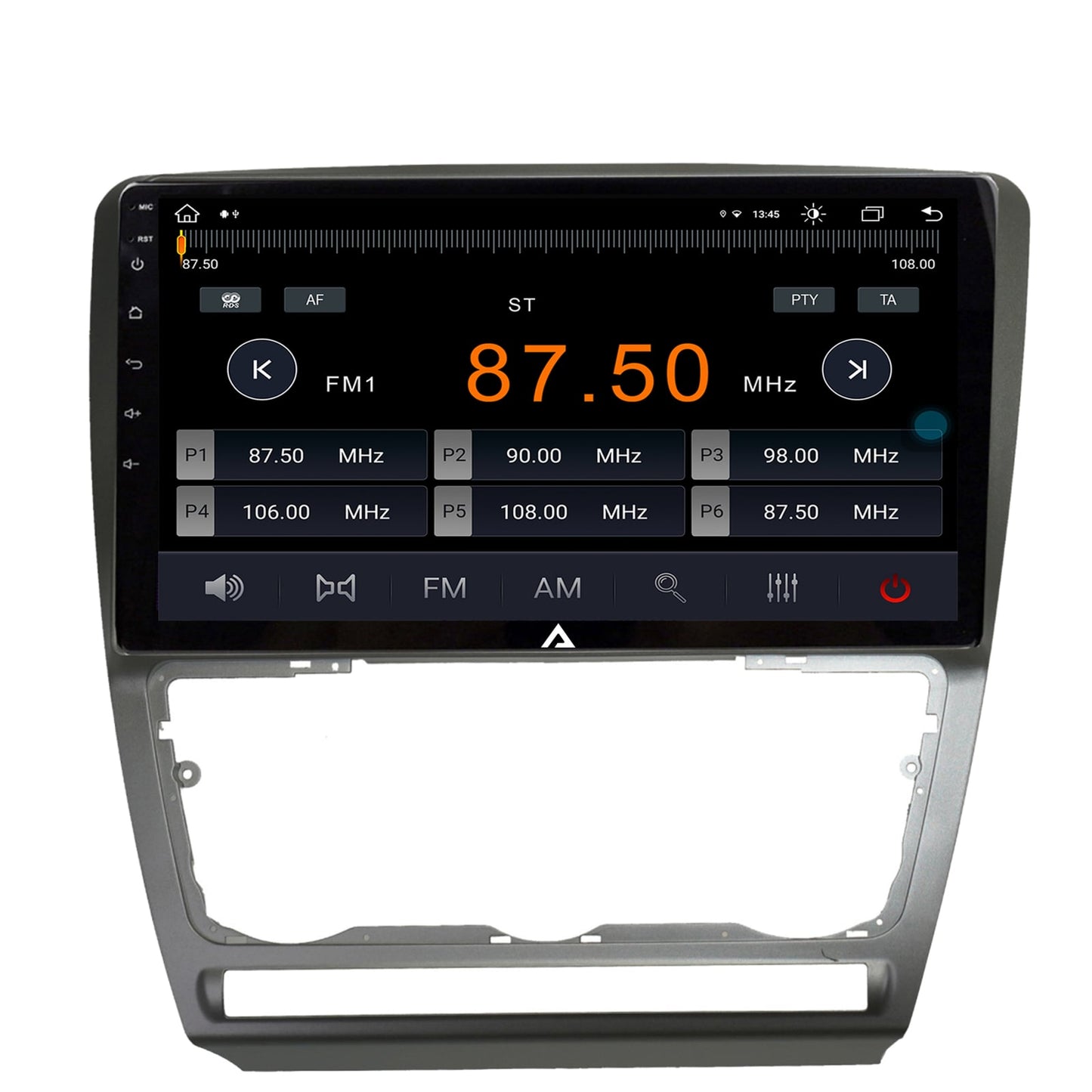 Navigatie Skoda Octavia 2, Android, Z-Octacore / 8GB RAM + 256GB ROM, 10.1 Inch - AD-BGZ10008+AD-BGRKIT048