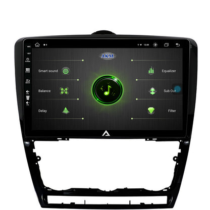 Navigatie Skoda Octavia 2, Android, Z-Octacore / 8GB RAM + 256GB ROM, 10.1 Inch - AD-BGZ10008+AD-BGRKIT048v2