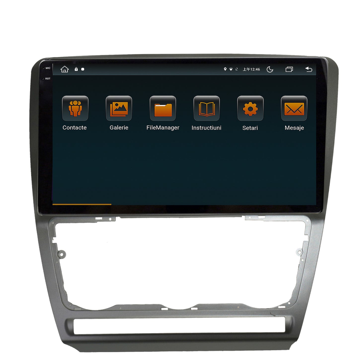 Navigatie Skoda Octavia 2, Android, V-Octacore / 4GB RAM + 64GB ROM, 10.36 Inch - AD-BGV10004+AD-BGRKIT048