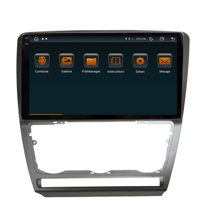 Navigatie Skoda Octavia 2, Android, V-Octacore / 4GB RAM + 64GB ROM, 10.36 Inch - AD-BGV10004+AD-BGRKIT048