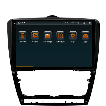 Navigatie Skoda Octavia 2, Android, V-Octacore / 4GB RAM + 64GB ROM, 10.36 Inch - AD-BGV10004+AD-BGRKIT048v2