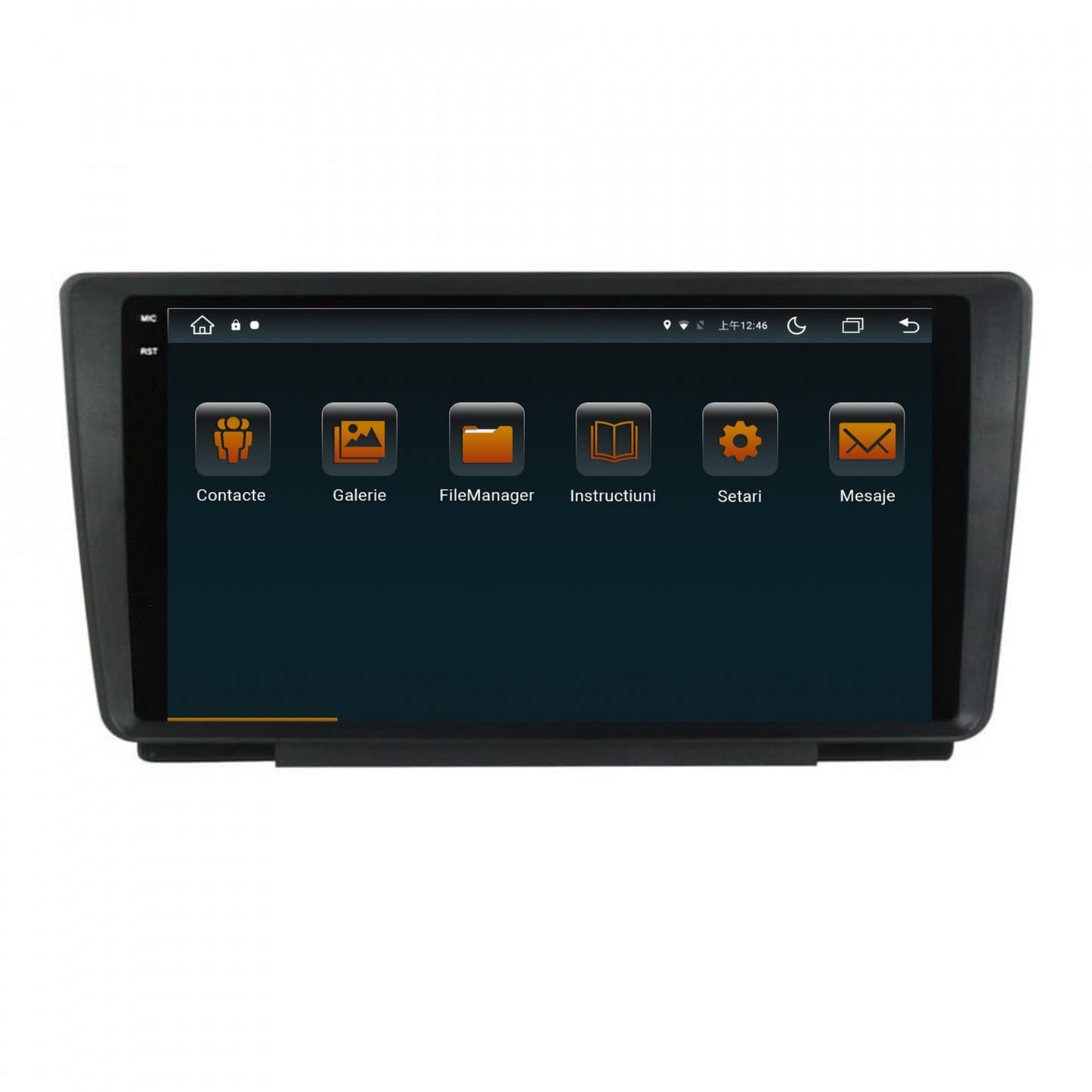 Navigatie Skoda Octavia 2, Android, V-Octacore / 4GB RAM + 64GB ROM, 9 Inch - AD-BGV9004+AD-BGRKIT038
