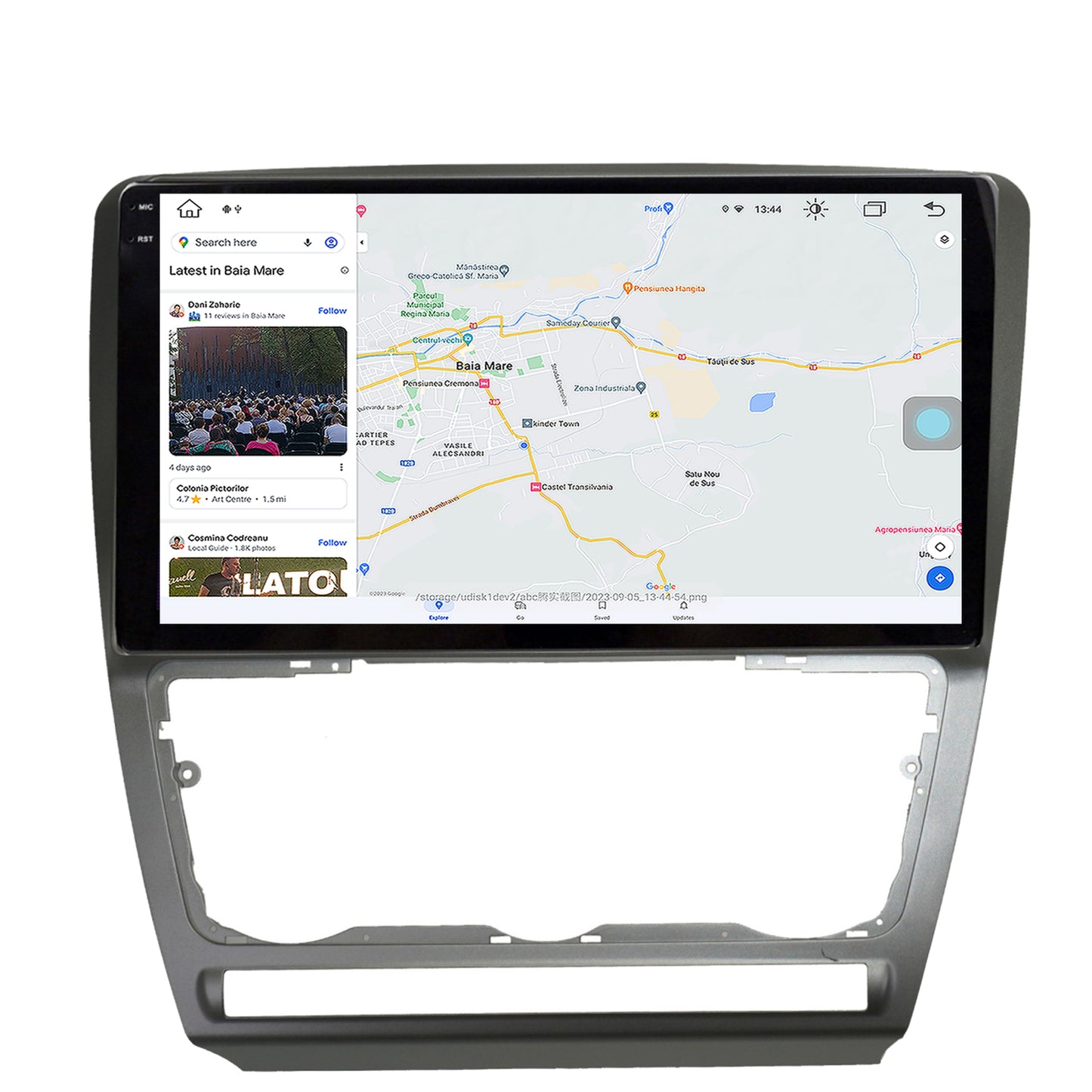 Navigatie Skoda Octavia 2, Android, X-Octacore / 8GB RAM + 256GB ROM, 10.36 Inch - AD-BGX10008+AD-BGRKIT048