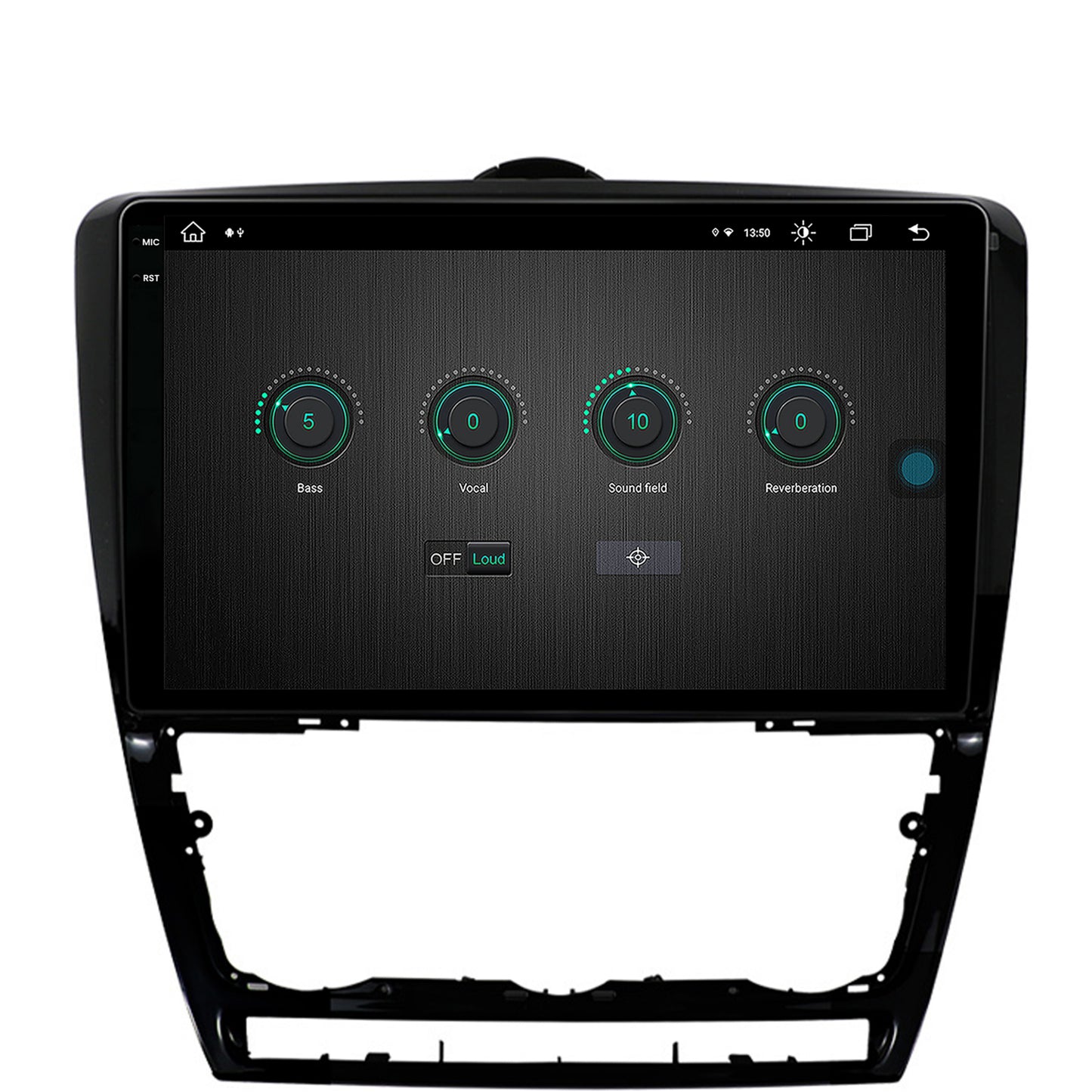 Navigatie Skoda Octavia 2, Android, X-Octacore / 8GB RAM + 256GB ROM, 10.36 Inch - AD-BGX10008+AD-BGRKIT048v2