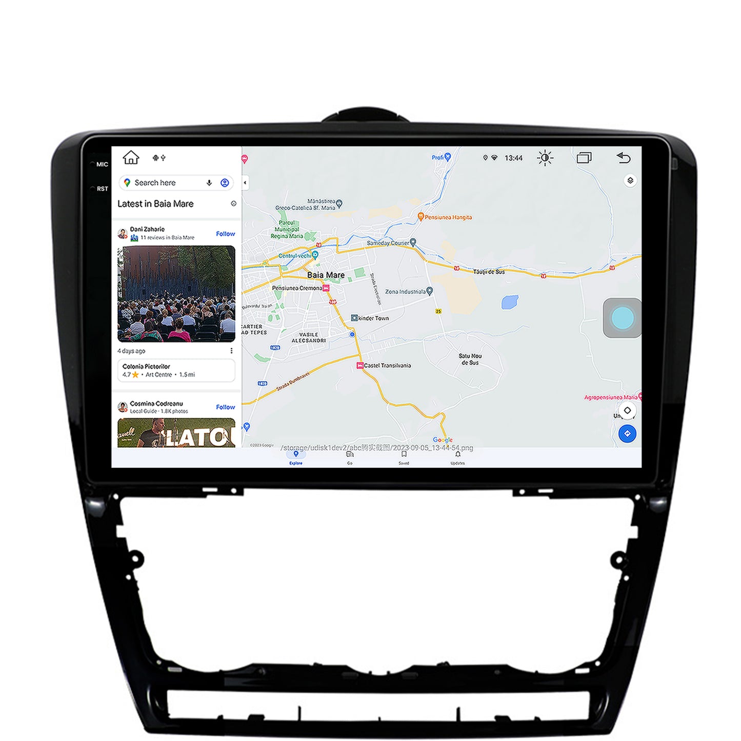 Navigatie Skoda Octavia 2, Android, X-Octacore / 8GB RAM + 256GB ROM, 10.36 Inch - AD-BGX10008+AD-BGRKIT048v2