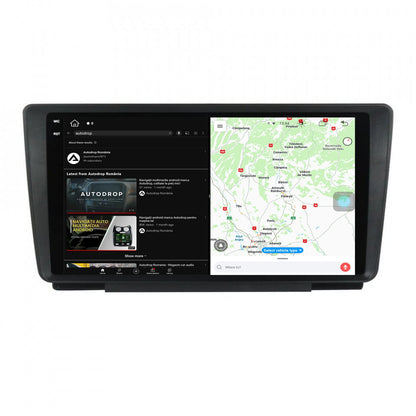 Navigatie Skoda Octavia 2, Android, X-Octacore / 8GB RAM + 256GB ROM, 9.5 Inch - AD-BGX9008+AD-BGRKIT038