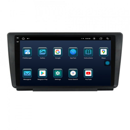 Navigatie Skoda Octavia 2, Android, X-Octacore / 8GB RAM + 256GB ROM, 9.5 Inch - AD-BGX9008+AD-BGRKIT038