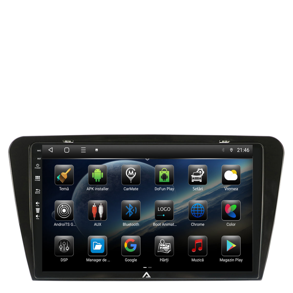 Navigatie Skoda Octavia 3 (2013-2018), Android, E-Octacore / 2GB RAM + 32GB ROM, 10.1 Inch - AD-BGE10002+AD-BGRKIT026