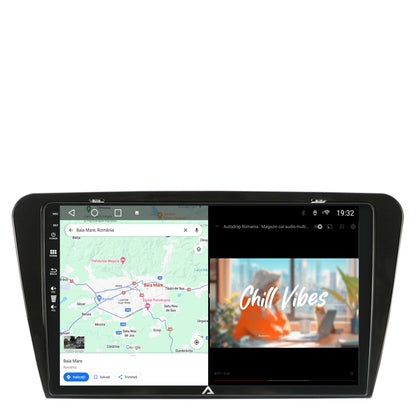 Navigatie Skoda Octavia 3 (2013-2018), Android, A-Octacore / 4GB RAM + 64GB ROM, 10.1 Inch - AD-BGA10004+AD-BGRKIT026