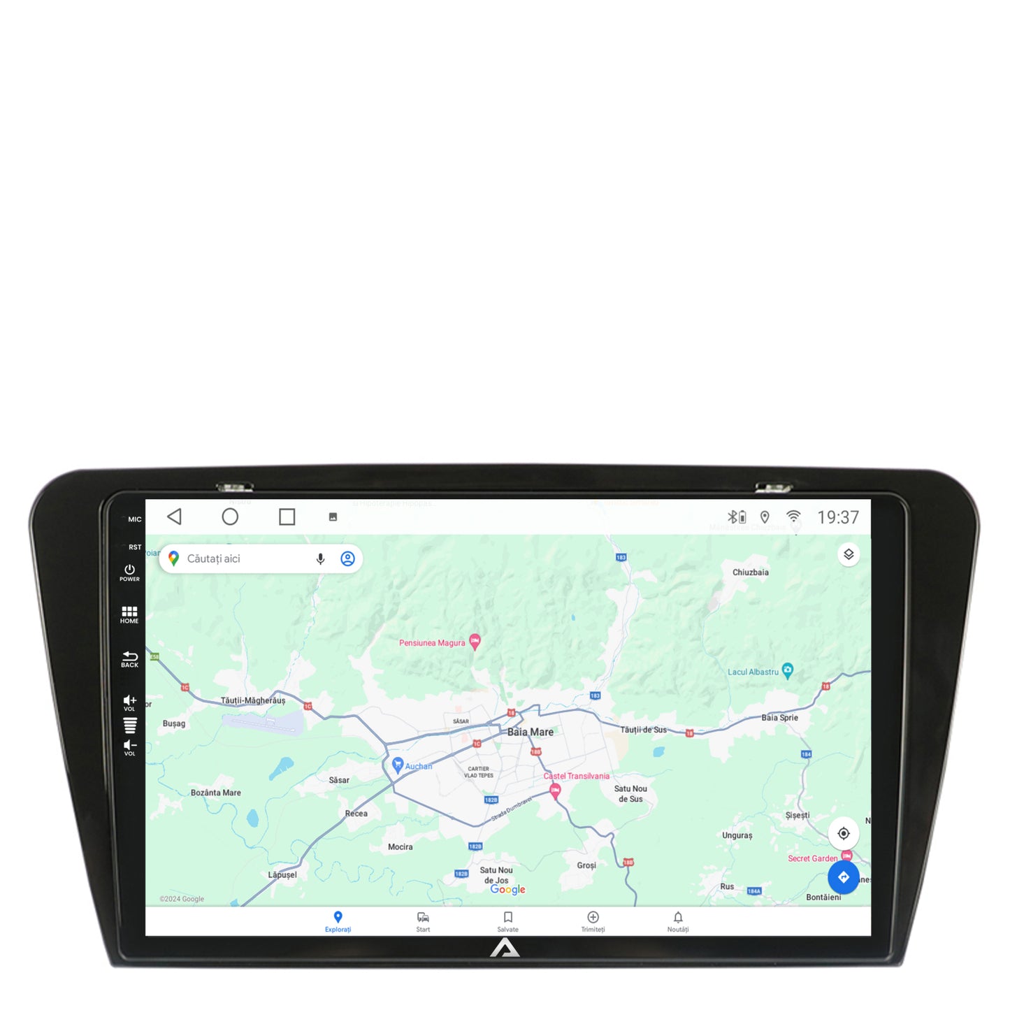 Navigatie Skoda Octavia 3 (2013-2018), Android, A-Octacore / 4GB RAM + 64GB ROM, 10.1 Inch - AD-BGA10004+AD-BGRKIT026
