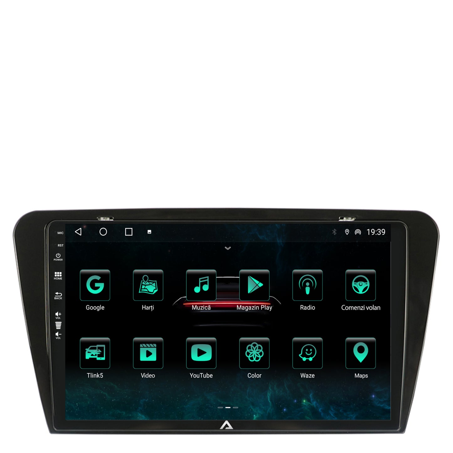 Navigatie Skoda Octavia 3 (2013-2018), Android, A-Octacore / 4GB RAM + 64GB ROM, 10.1 Inch - AD-BGA10004+AD-BGRKIT026