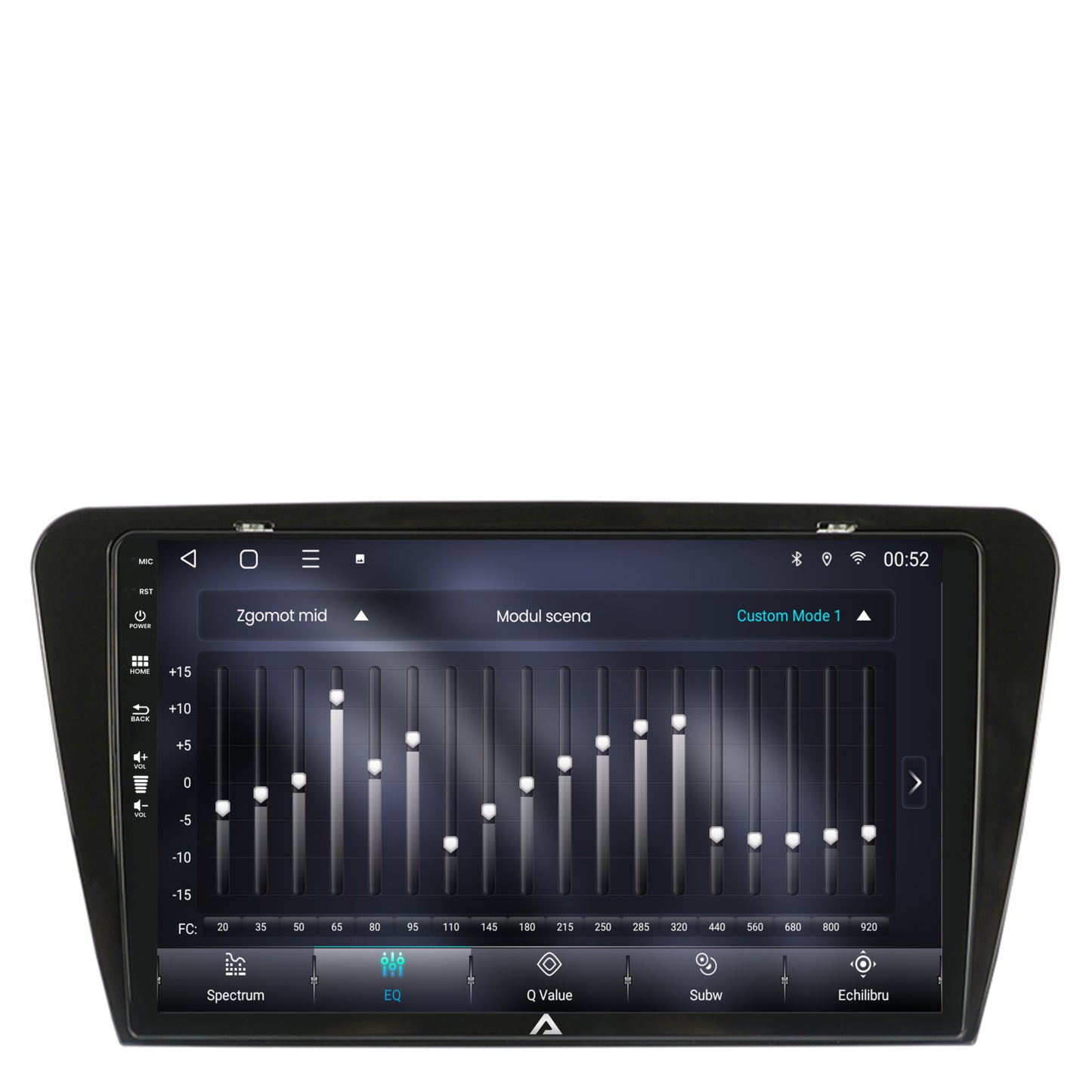 Navigatie Skoda Octavia 3 (2013-2018), Android, P-Octacore / 2GB RAM + 32GB ROM, 10.1 Inch - AD-BGP10002+AD-BGRKIT026