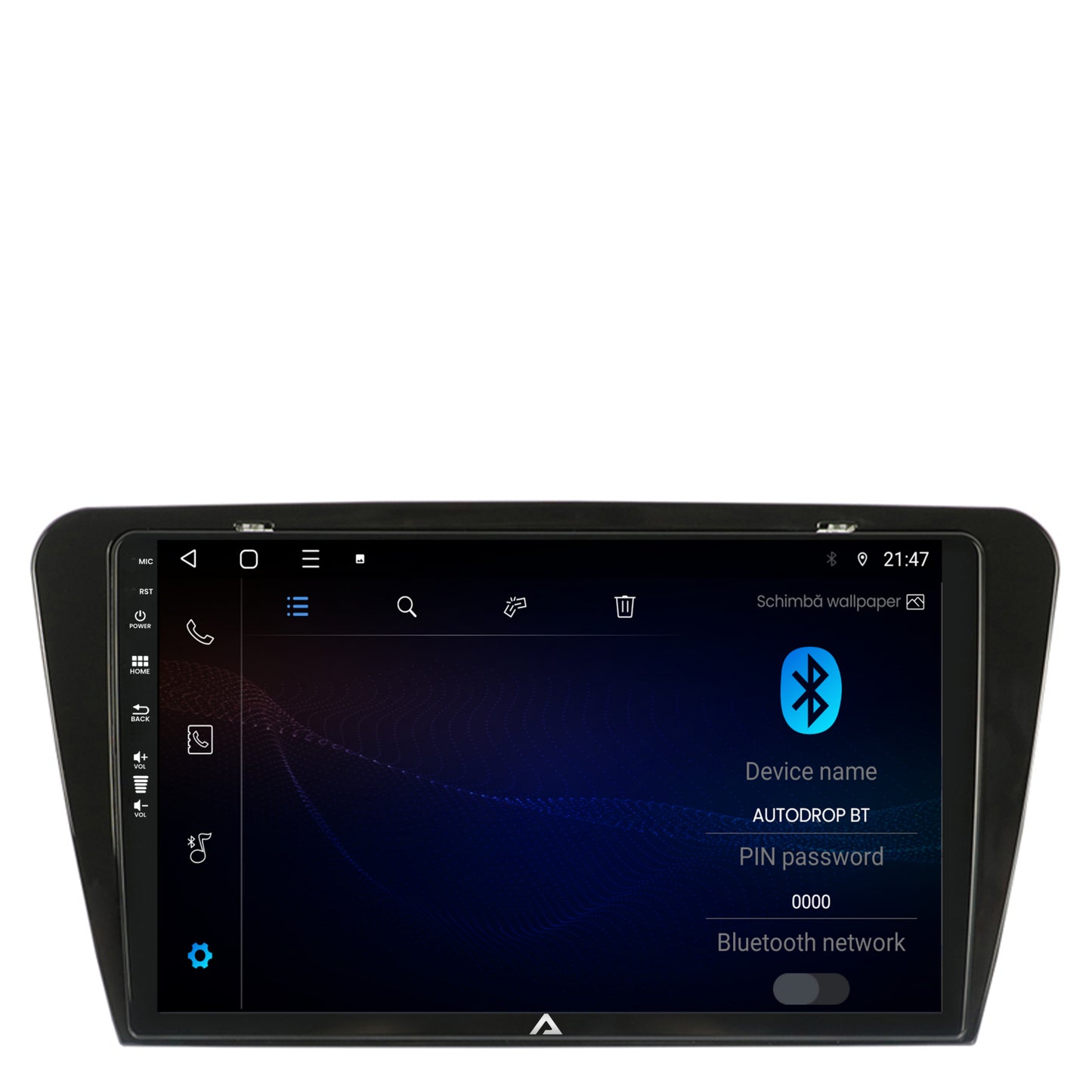 Navigatie Skoda Octavia 3 (2013-2018), Android, P-Octacore / 2GB RAM + 32GB ROM, 10.1 Inch - AD-BGP10002+AD-BGRKIT026