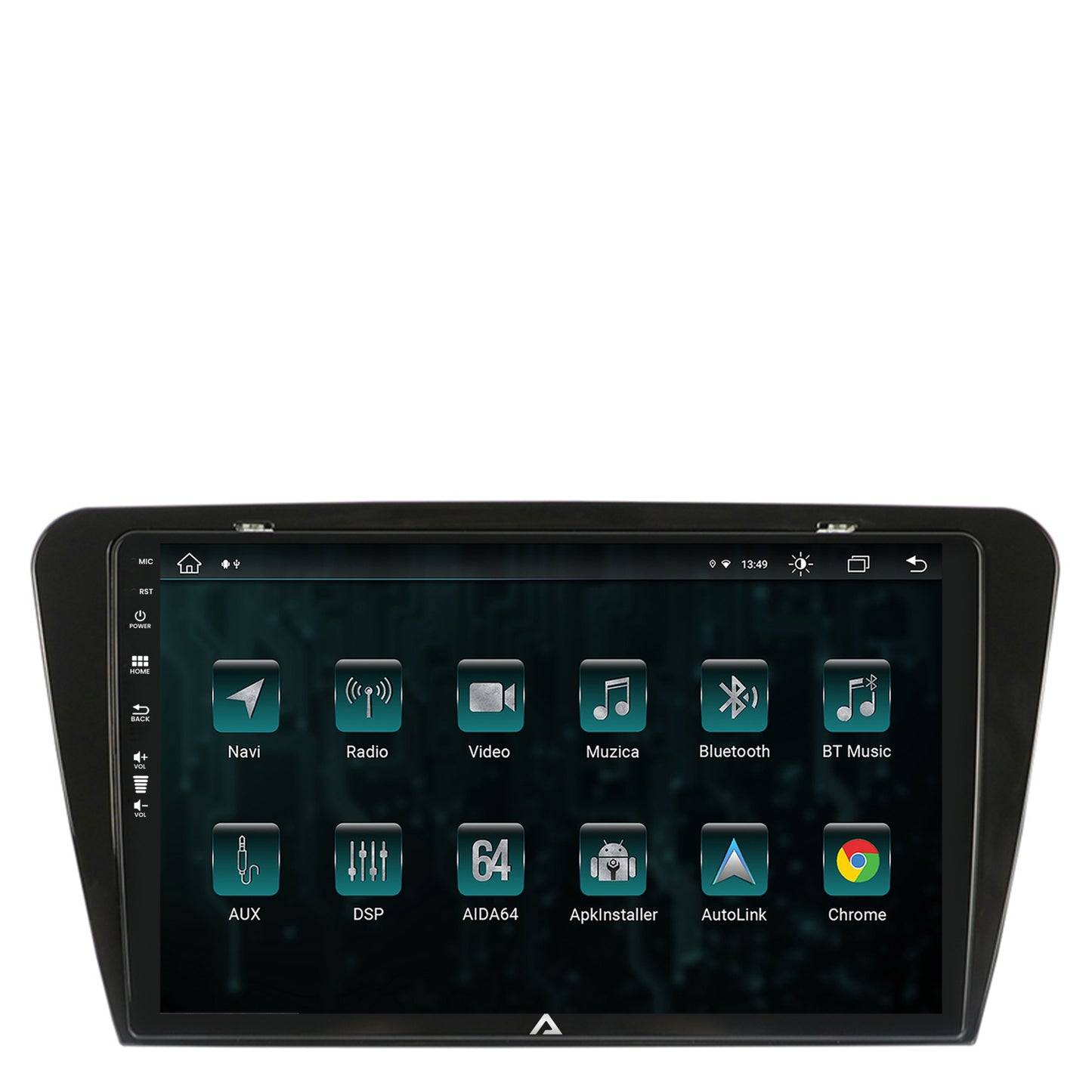 Navigatie Skoda Octavia 3 (2013-2018), Android, Z-Octacore / 8GB RAM + 256GB ROM, 10.1 Inch - AD-BGZ10008+AD-BGRKIT026
