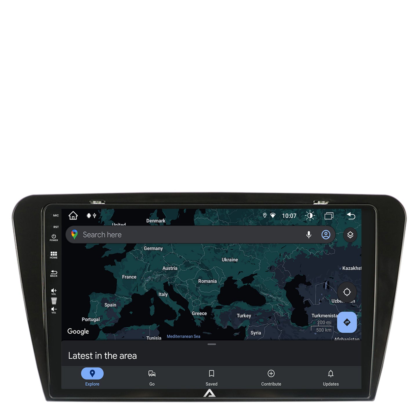 Navigatie Skoda Octavia 3 (2013-2018), Android, Z-Octacore / 8GB RAM + 256GB ROM, 10.1 Inch - AD-BGZ10008+AD-BGRKIT026