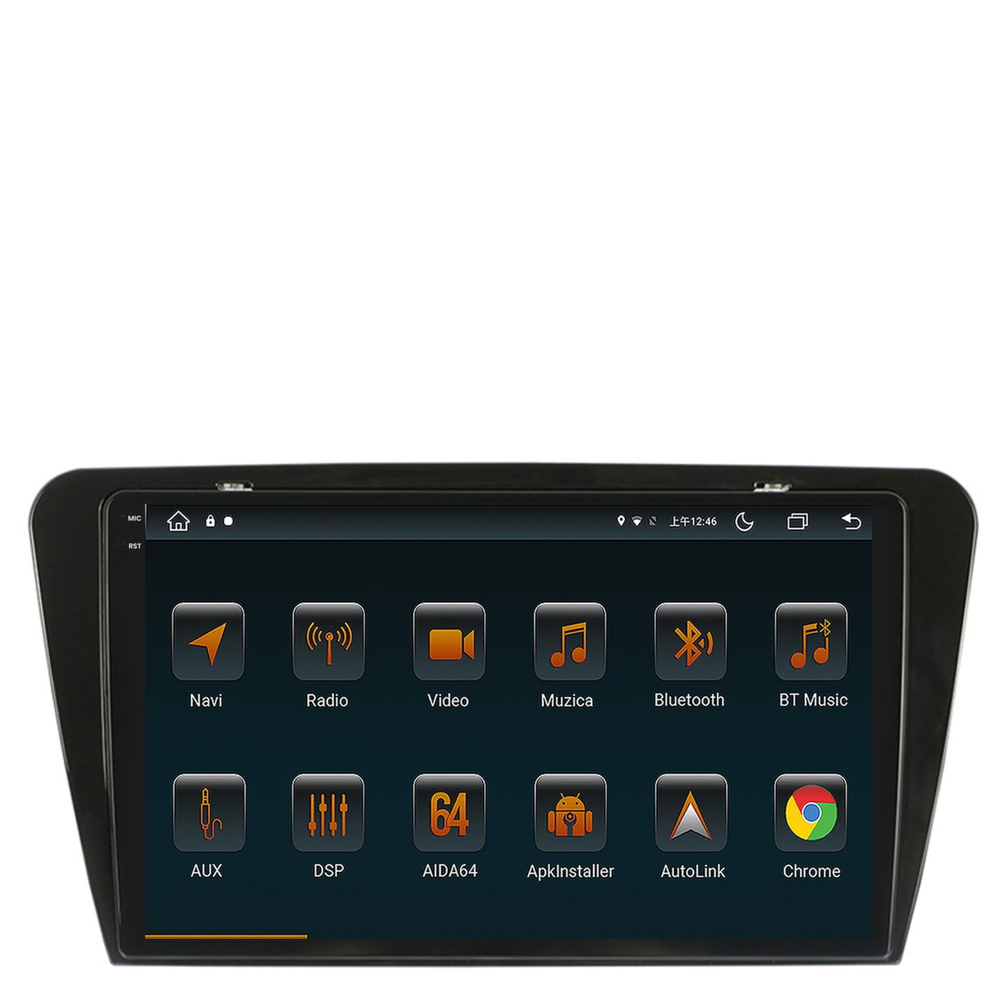 Navigatie Skoda Octavia 3 (2013-2018), Android, V-Octacore / 4GB RAM + 64GB ROM, 10.36 Inch - AD-BGV10004+AD-BGRKIT026