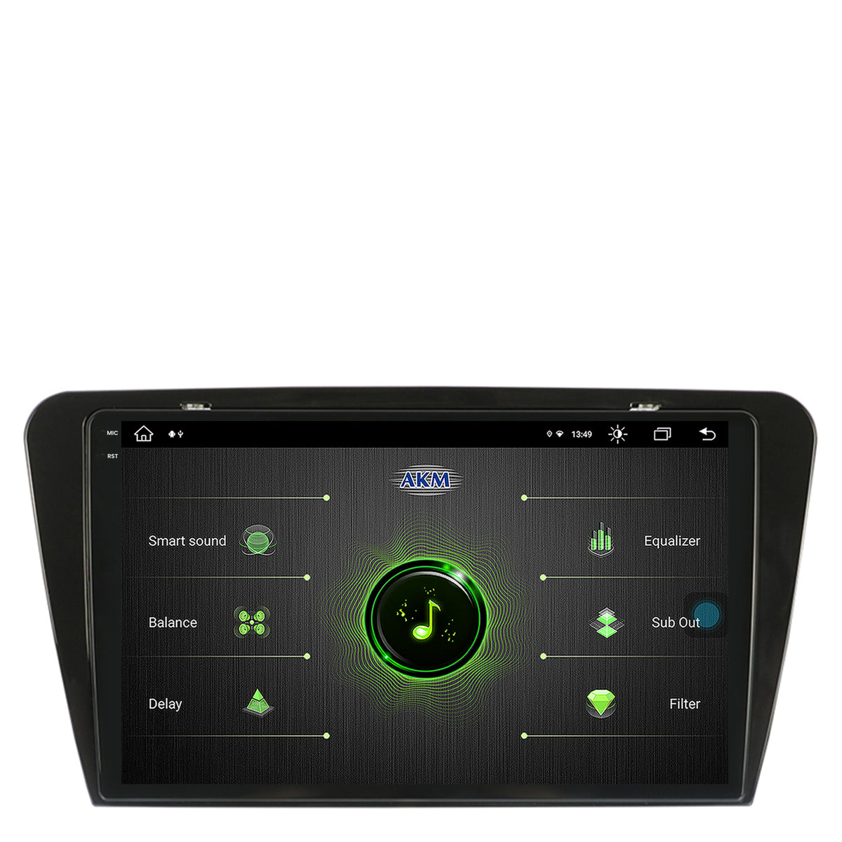 Navigatie Skoda Octavia 3 (2013-2018), Android, V-Octacore / 4GB RAM + 64GB ROM, 10.36 Inch - AD-BGV10004+AD-BGRKIT026