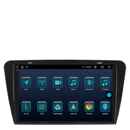 Navigatie Skoda Octavia 3 (2013-2018), Android, X-Octacore / 8GB RAM + 256GB ROM, 10.36 Inch - AD-BGX10008+AD-BGRKIT026
