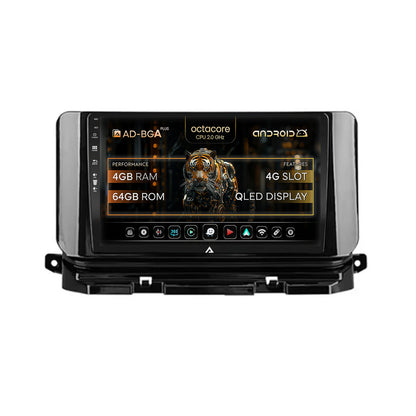 Navigatie Skoda Octavia 4 (2021+), Android, A-Octacore / 4GB RAM + 64GB ROM, 10.1 Inch - AD-BGA10004+AD-BGRKIT010