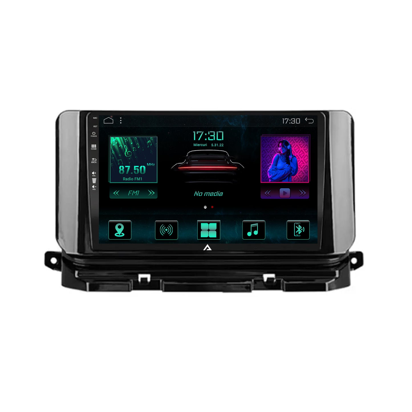 Navigatie Skoda Octavia 4 (2021+), Android, A-Octacore / 4GB RAM + 64GB ROM, 10.1 Inch - AD-BGA10004+AD-BGRKIT010