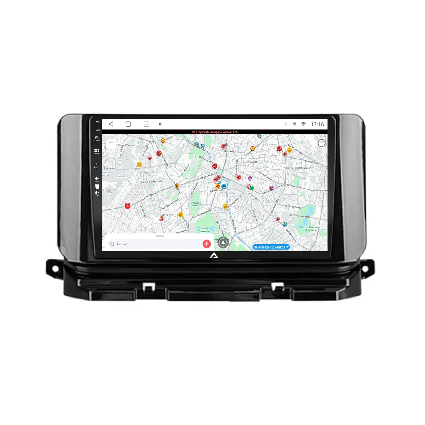 Navigatie Skoda Octavia 4 (2021+), Android, P-Octacore / 2GB RAM + 32GB ROM, 10.1 Inch - AD-BGP10002+AD-BGRKIT010