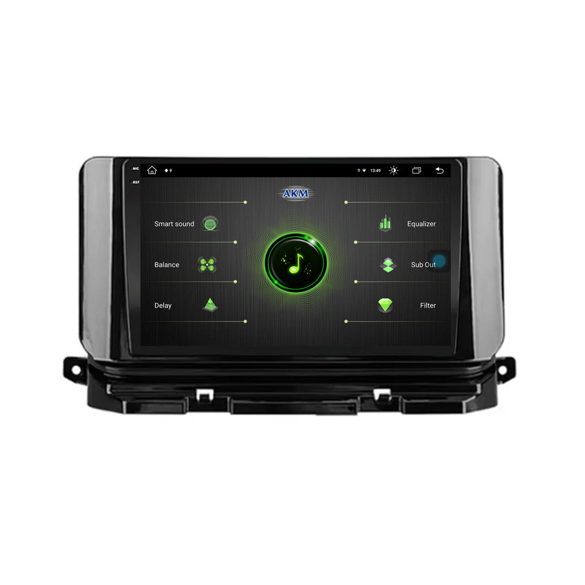 Navigatie Skoda Octavia 4 (2021+), Android, V-Octacore / 4GB RAM + 64GB ROM, 10.36 Inch - AD-BGV10004+AD-BGRKIT010