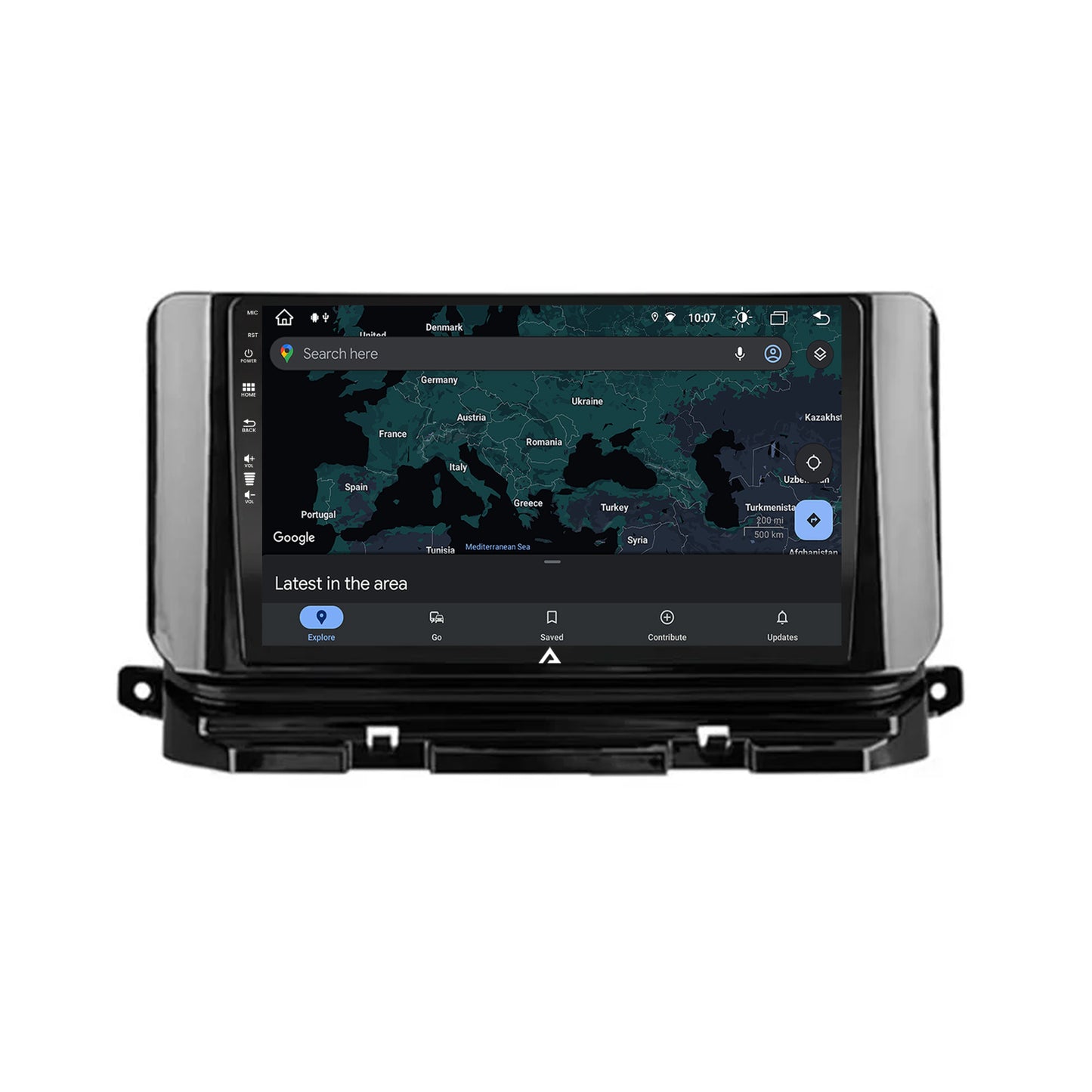 Navigatie Skoda Octavia 4 (2021+), Android, Z-Octacore / 8GB RAM + 256GB ROM, 10.1 Inch - AD-BGZ10008+AD-BGRKIT010