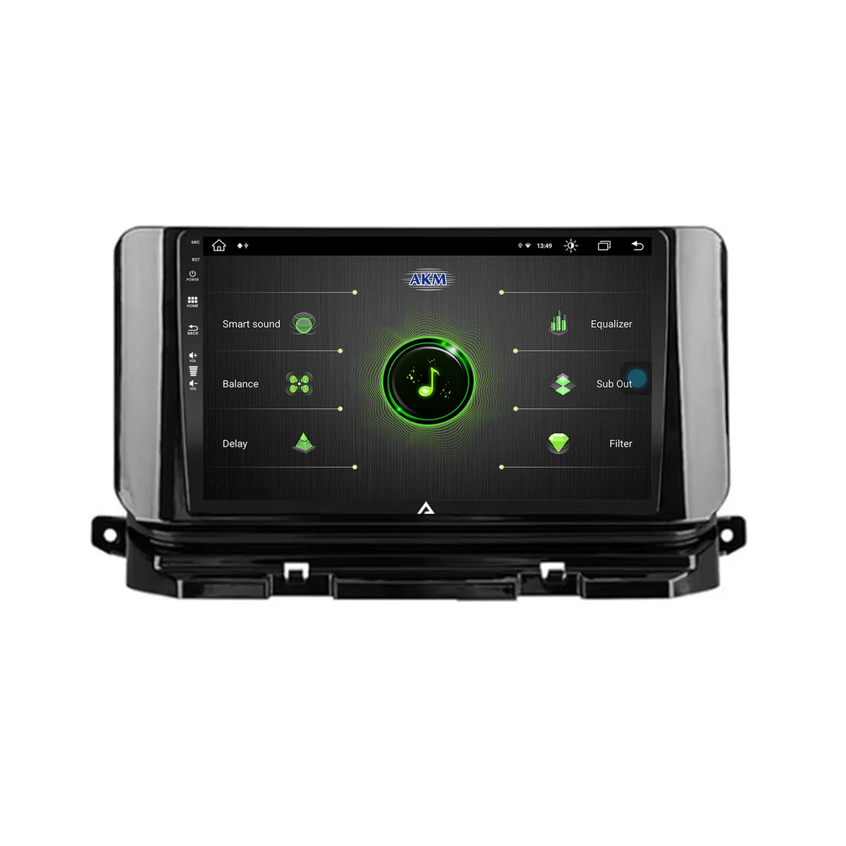 Navigatie Skoda Octavia 4 (2021+), Android, Z-Octacore / 8GB RAM + 256GB ROM, 10.1 Inch - AD-BGZ10008+AD-BGRKIT010