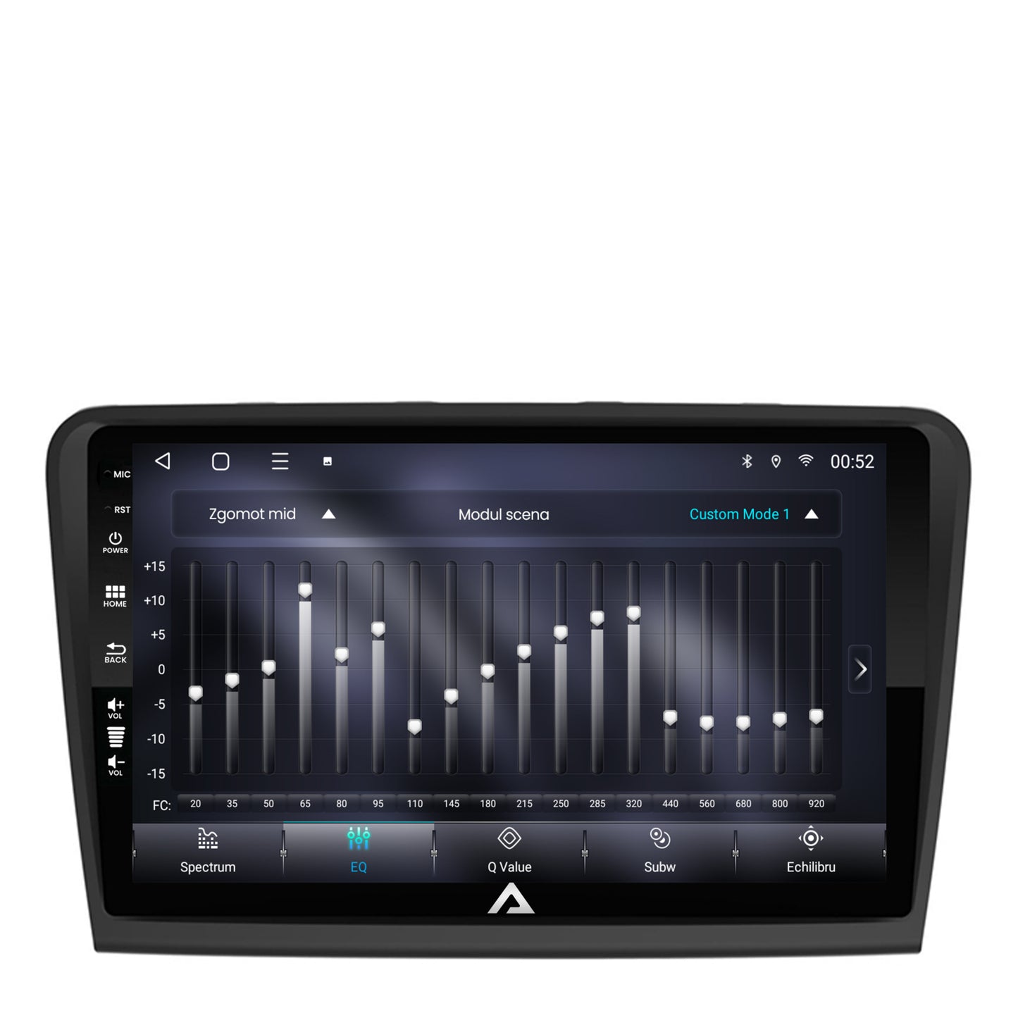 Navigatie Skoda Superb 2 (2008-2015), Android, E-Octacore / 2GB RAM + 32GB ROM, 10.1 Inch - AD-BGE10002+AD-BGRKIT043