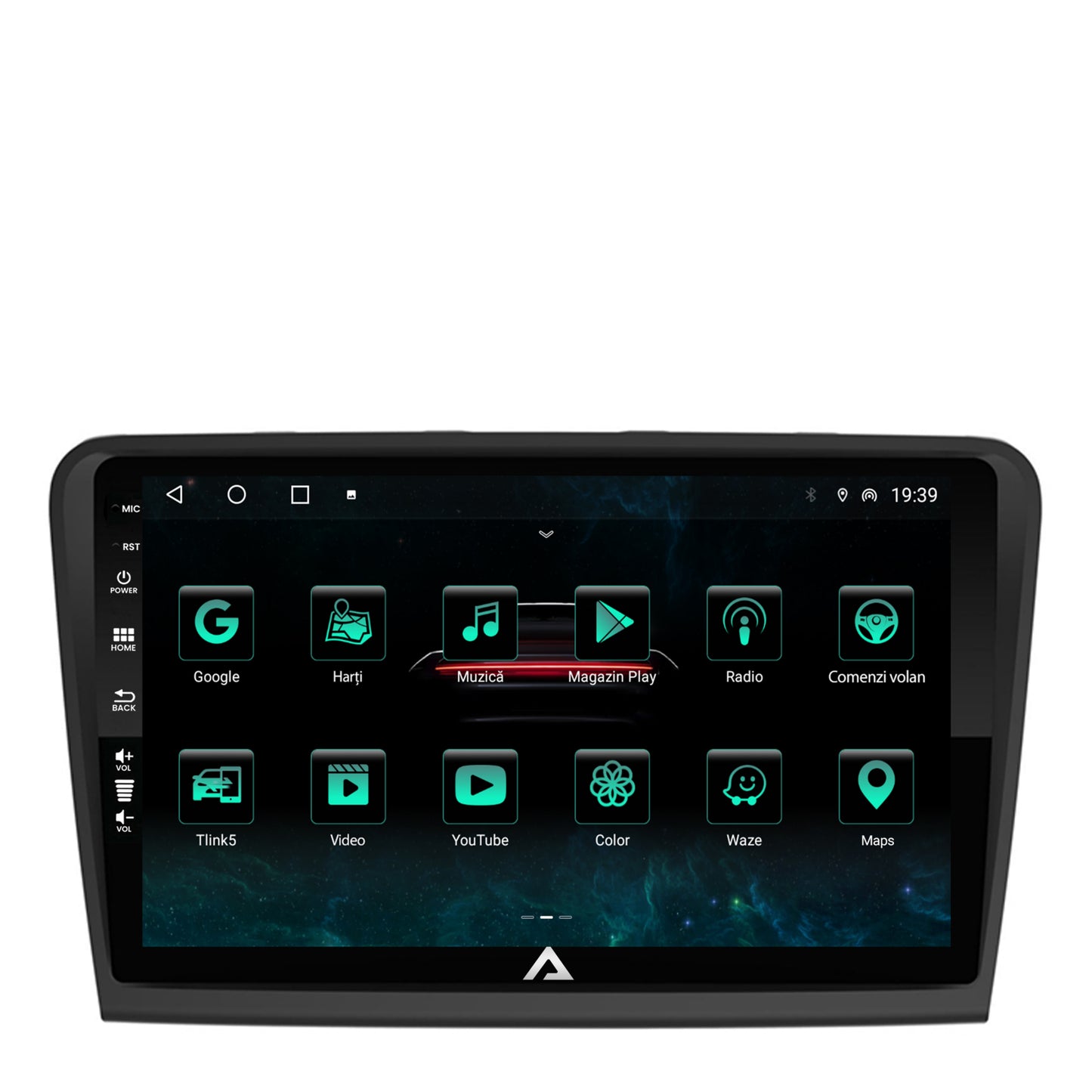 Navigatie Skoda Superb 2 (2008-2015), Android, A-Octacore / 4GB RAM + 64GB ROM, 10.1 Inch - AD-BGA10004+AD-BGRKIT043