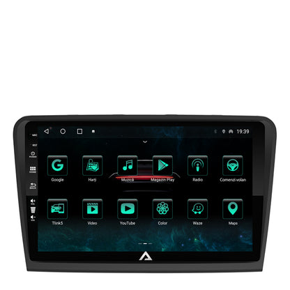Navigatie Skoda Superb 2 (2008-2015), Android, A-Octacore / 4GB RAM + 64GB ROM, 10.1 Inch - AD-BGA10004+AD-BGRKIT043