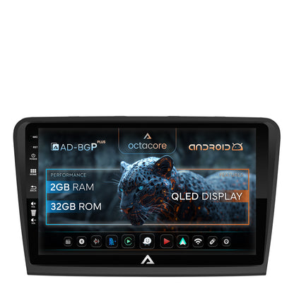 Navigatie Skoda Superb 2 (2008-2015), Android, P-Octacore / 2GB RAM + 32GB ROM, 10.1 Inch - AD-BGP10002+AD-BGRKIT043
