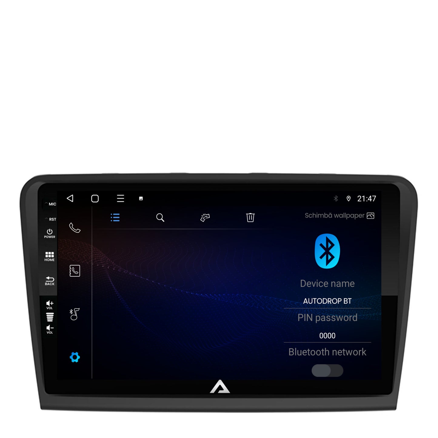 Navigatie Skoda Superb 2 (2008-2015), Android, P-Octacore / 2GB RAM + 32GB ROM, 10.1 Inch - AD-BGP10002+AD-BGRKIT043