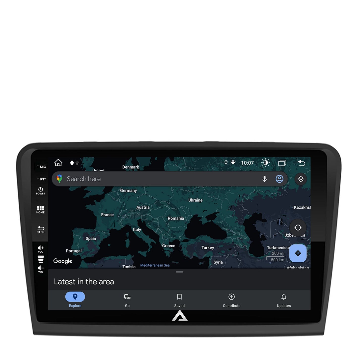 Navigatie Skoda Superb 2 (2008-2015), Android, Z-Octacore / 8GB RAM + 256GB ROM, 10.1 Inch - AD-BGZ10008+AD-BGRKIT043