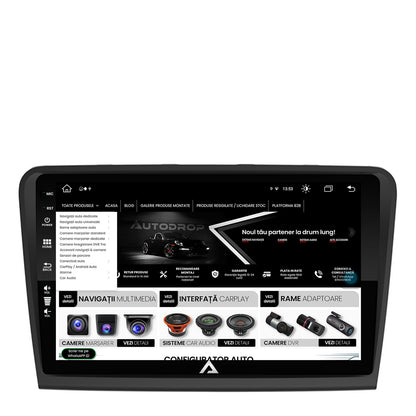 Navigatie Skoda Superb 2 (2008-2015), Android, Z-Octacore / 8GB RAM + 256GB ROM, 10.1 Inch - AD-BGZ10008+AD-BGRKIT043