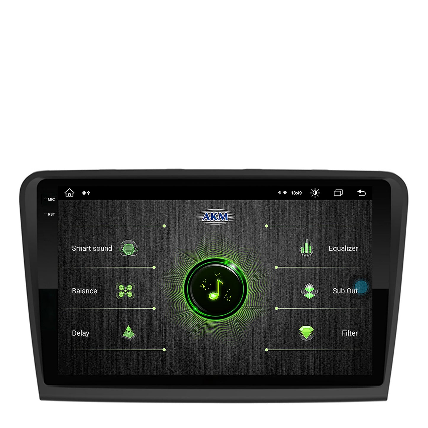 Navigatie Skoda Superb 2 (2008-2015), Android, V-Octacore / 4GB RAM + 64GB ROM, 10.36 Inch - AD-BGV10004+AD-BGRKIT043