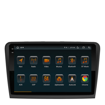Navigatie Skoda Superb 2 (2008-2015), Android, V-Octacore / 4GB RAM + 64GB ROM, 10.36 Inch - AD-BGV10004+AD-BGRKIT043