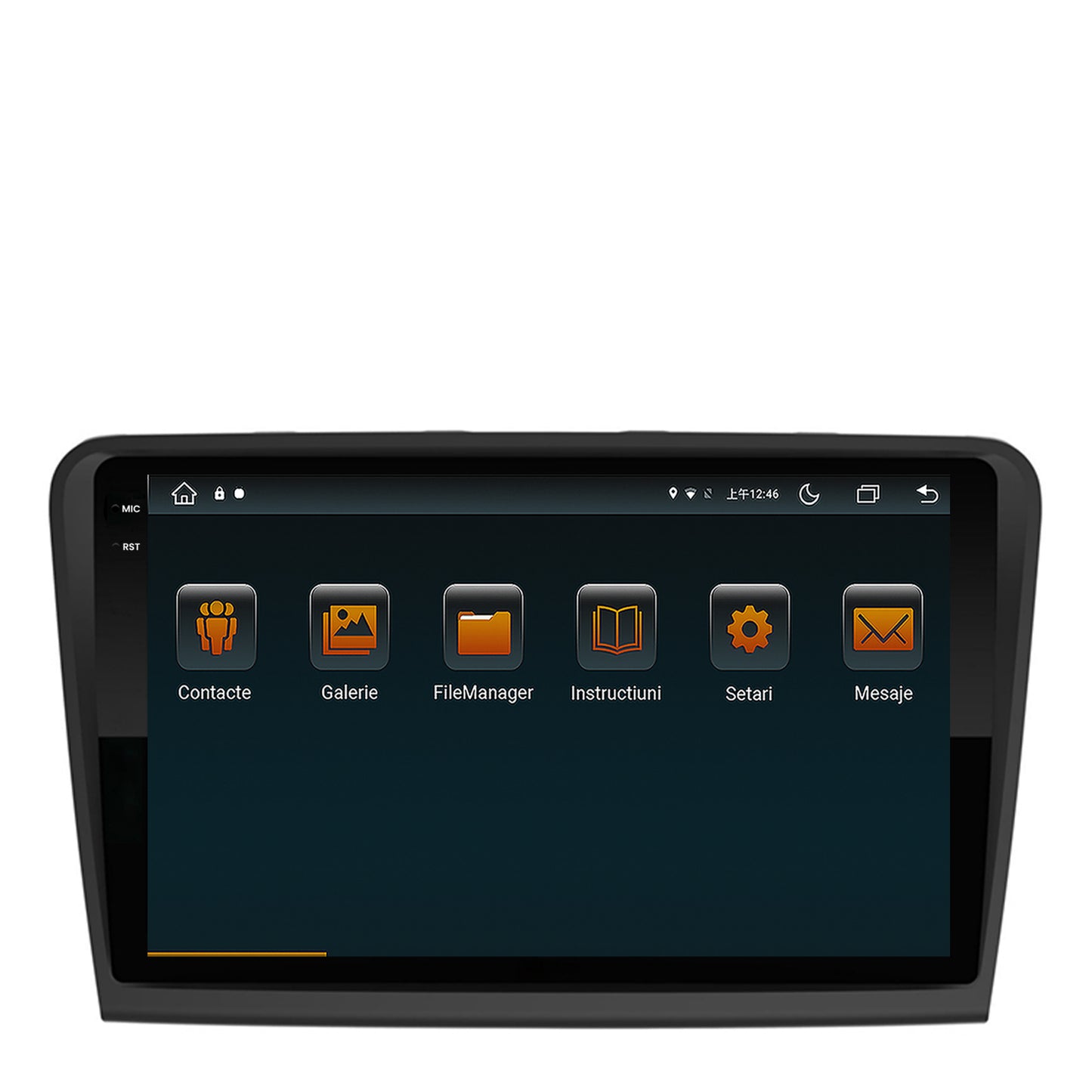 Navigatie Skoda Superb 2 (2008-2015), Android, V-Octacore / 4GB RAM + 64GB ROM, 10.36 Inch - AD-BGV10004+AD-BGRKIT043