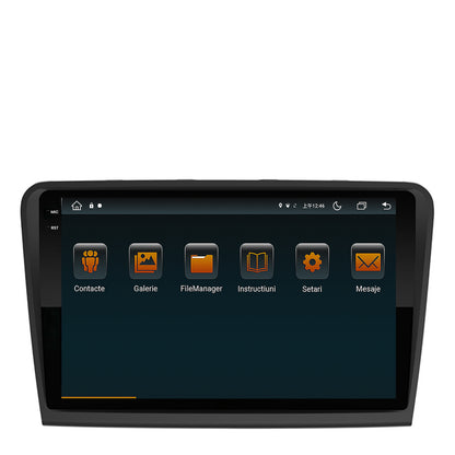 Navigatie Skoda Superb 2 (2008-2015), Android, V-Octacore / 4GB RAM + 64GB ROM, 10.36 Inch - AD-BGV10004+AD-BGRKIT043